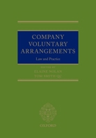 Company Voluntary Arrangements 0192842889 Book Cover