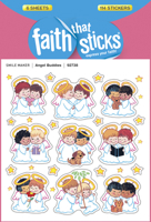 Angel Buddies Stickers (Faith That Sticks) 1414392737 Book Cover