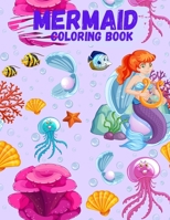 Mermaid Coloring Book: Creative Haven Mermaids Coloring Book B08W7JNT1X Book Cover