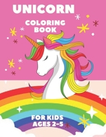UNICORN Coloring Book: For Kids Ages 4-8 (2nd part) B08YHQVDVQ Book Cover