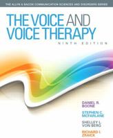 The Voice and Voice Therapy 0205609538 Book Cover