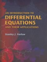 An Introduction to Differential Equations and Their Applications 048644595X Book Cover