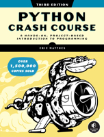Python Crash Course: A Hands-On, Project-Based Introduction to Programming 1593279280 Book Cover