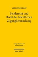 Senderecht Und Recht Der Offentlichen Zuganglichmachung Im Zeitalter Der Konvergenz Der Medien 3161533496 Book Cover