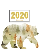 2020 Planner: Weekly and Monthly Planner Calendar Jan 1, 2020 to Dec 31, 2020: Monthly Goals Sheet 1655083449 Book Cover