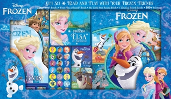 Disney Frozen - Read and Play Gift Set - 8-Books and Over 100 Stickers - PI Kids 1503748014 Book Cover