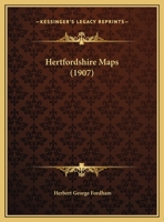 Hertfordshire Maps 1166593843 Book Cover