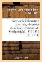 Considérations sur les formes de l'aliénation mentale 232909924X Book Cover