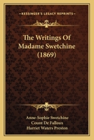 The Writings of Madame Swetchine 1165680106 Book Cover