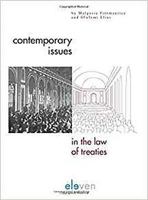 Contemporary Issues in the Law of Treaties 9077596062 Book Cover