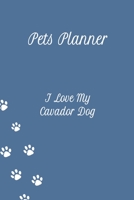 Pets Planner: Take care of your pets 1679148354 Book Cover