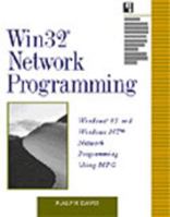 Win32 Network Programming: Windows(R) 95 and Windows NT Network Programming Using MFC 0201489309 Book Cover