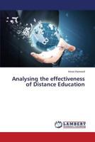 Analysing the effectiveness of Distance Education 3659442445 Book Cover