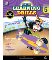 Daily Learning Drills Grade 5 1483800881 Book Cover