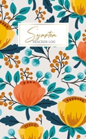 Symptom tracker Log: Flower Record Medical History Personal Health Record Keeper  Symptom 6 Months Undated Portable Dairy Daily Food Intake Journal Log book 169238659X Book Cover