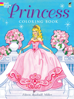 Princess Coloring Book 0486499170 Book Cover