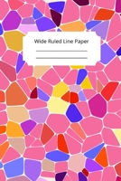 Stained Glass Art Inspirational, Motivational and Spiritual Theme Wide Ruled Line Paper 165025847X Book Cover