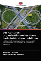 Les cultures organisationnelles dans l'administration publique 6203357537 Book Cover