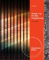 Oracle 11g: PL 1285085019 Book Cover