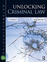 Unlocking Criminal Law 0367611287 Book Cover