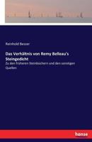 Das Verhaltnis Von Remy Belleau's Steingedicht 3743358492 Book Cover