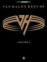 "Van Halen" Best of: Authentic Guitar Tab Edition: v. 1 (Best of Van Halen) 1576236110 Book Cover