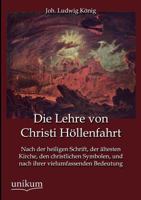 Die Lehre Von Christi Hollenfahrt 3955074439 Book Cover