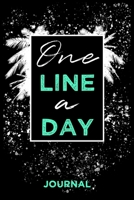 One Line A Day: Tagebuch 5 Jahre Mit 5 Zeilen Pro Tag Depressionstagebuch / Erfolgstagebuch Tagebuch Gegen Depressionen 1657611264 Book Cover