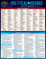 Political Science: a QuickStudy Laminated Reference Guide 142323877X Book Cover