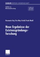 Neue Ergebnisse Der Existenzgrundungsforschung 3824474697 Book Cover