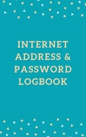 Internet Address & Password Logbook: Keep your usernames, passwords, social info, web addresses and security questions in one. So easy & organized 1699678863 Book Cover