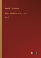 Memoirs of Baron Stockmar: Vol. 2 3368179683 Book Cover