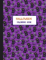 Halloween Coloring Book: Coloring Toy Gifts for Toddlers, Kids, Children or Adult Relaxtion Cute Easy and Relaxing Large Print Birthday Gifts 1702449564 Book Cover