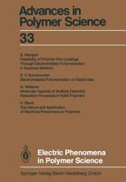 Electric Phenomena in Polymer Science 3662154161 Book Cover