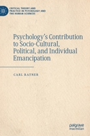 Psychology's Contribution to Socio-Cultural, Political, and Individual Emancipation 3030280284 Book Cover