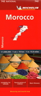 Michelin Map Africa Morocco 742 2067263986 Book Cover
