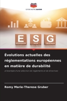 Évolutions actuelles des réglementations européennes en matière de durabilité (French Edition) 6630005236 Book Cover