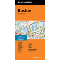 Rand McNally Folded Map: Boston Street Map 0528028367 Book Cover
