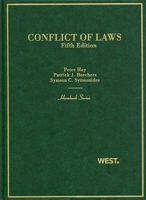 Conflict of Laws (Hornbook Series and Other Textbooks) 031491160X Book Cover