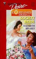 Society Bride 0373389019 Book Cover