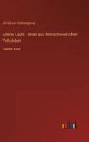 Allerlei Leute - Bilder aus dem schwedischen Volksleben: Zweiter Band (German Edition) 356342764X Book Cover
