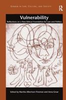 Vulnerability (Gender in Law, Culture, and Society) 1472421639 Book Cover