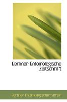 Berliner Entomologische Zeitschrift. 0526210265 Book Cover