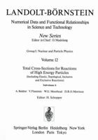 Landolt-Bornstein: Numerical Data and Functional Relationships in Science and Technology (Numerical Data & Functional Relationships in Science & Technology) 3540184120 Book Cover