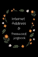 Internet Address & Password Logbook: 6" x 9" Password Notebook with Alphabetical 1700145525 Book Cover