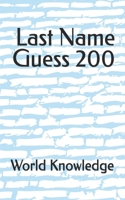 Last Name Guess 200 1980792577 Book Cover