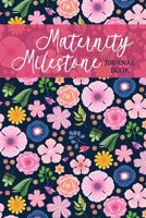 Maternity Milestone Journal Book: A Daily Planner and Diary for Pregnant Women - Health Record Keeper - Symptoms & Activities Log Book 1699264198 Book Cover