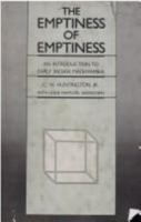 Emptiness of Emptiness: An Introduction to Early Indian Mā Dhyamika (National Foreign Language Center Technical Reports) 0824817125 Book Cover