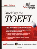 Cracking the TOEFL 2001 Edition (Cracking the TOEFL) 0375761616 Book Cover