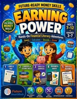 Earning Power: Real-World Financial Literacy for Kids Ages 7–12: Jobs, Pay, Careers, Business Math & Entrepreneurship (Future-Ready Money Skills) B0HG5PSW2H Book Cover